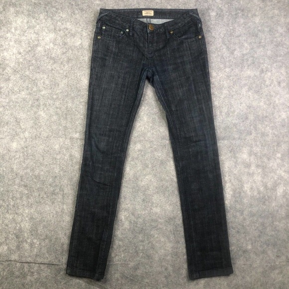 Free People Denim - Free People Jeans Size 27 Straight Casual Denim Indigo Blue Wash